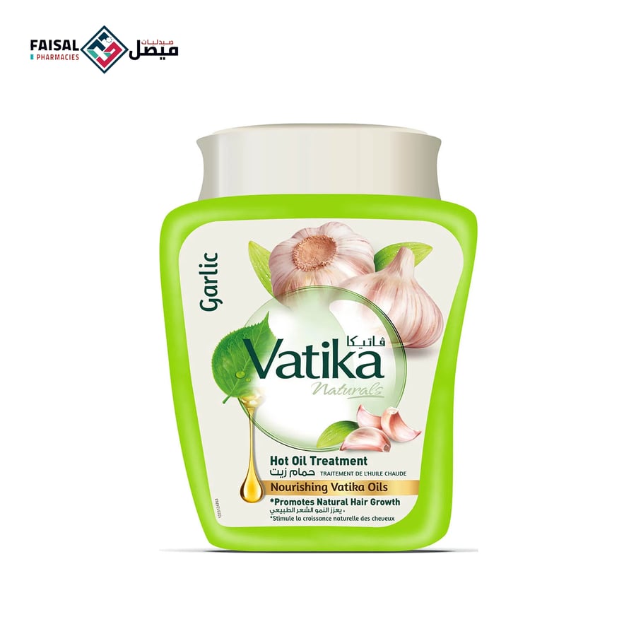 Vatica hair oil bath with garlic 500 ml