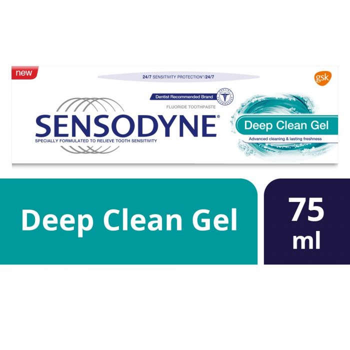 Sensodyne gel toothpaste for deep cleaning 75 ml