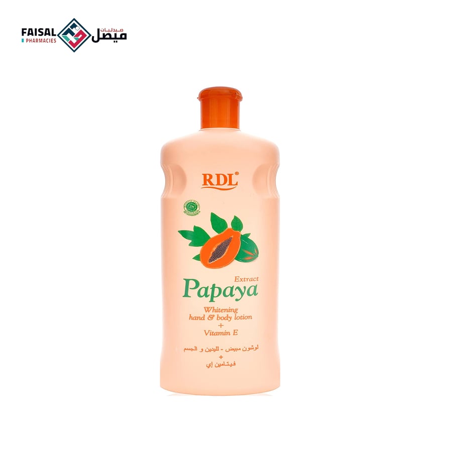 RDL Hand and Body Lotion with Papaya 600 ml