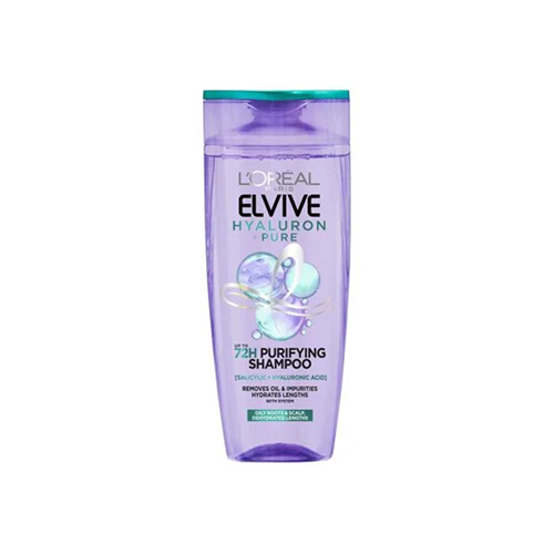 L'Oréal Elvive Shampoo with Hyaluronic Pure for Oily Scalp 600 ml