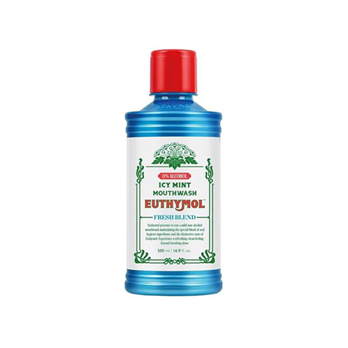 Ethymol mouthwash with cool mint, alcohol-free - 500 ml
