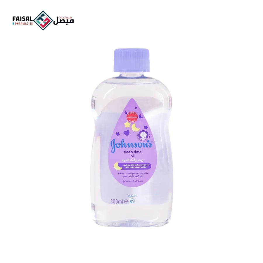 جونسون زيت اطفال وقت النوم 300 مل