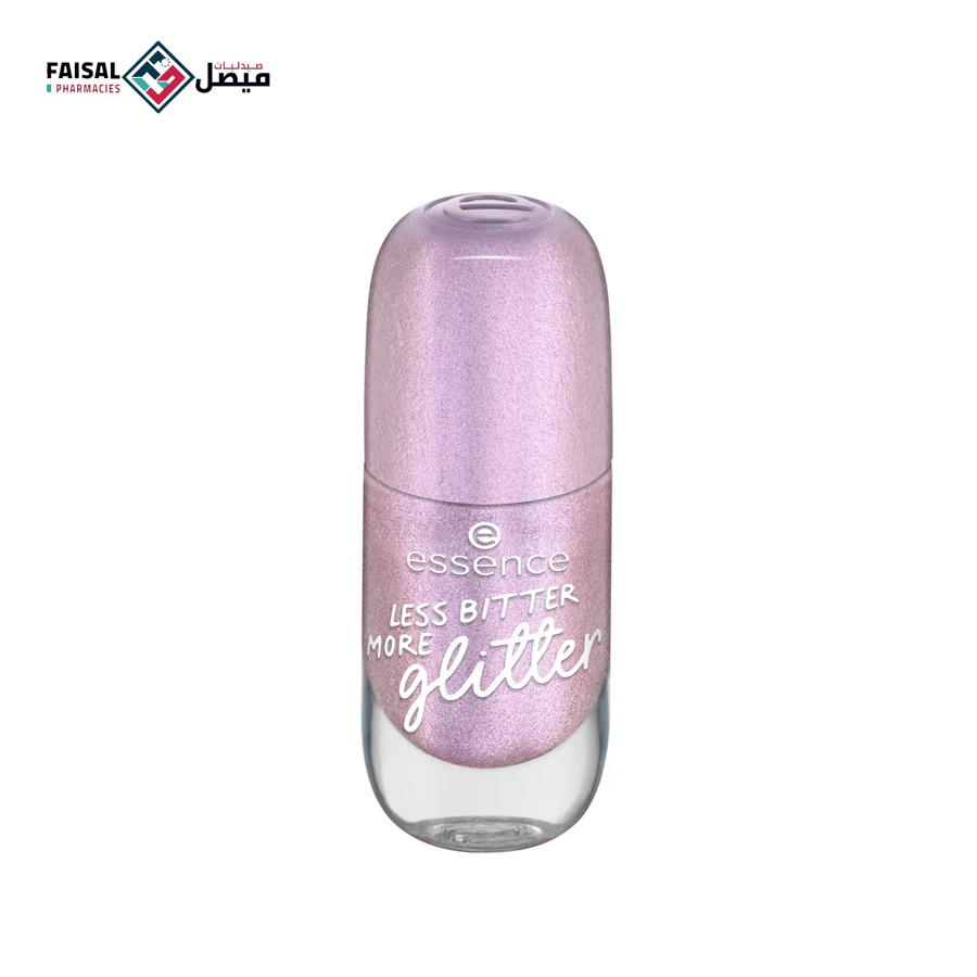 ايسنس طلاء أظافر جل Less Bitter More Glitter 58
