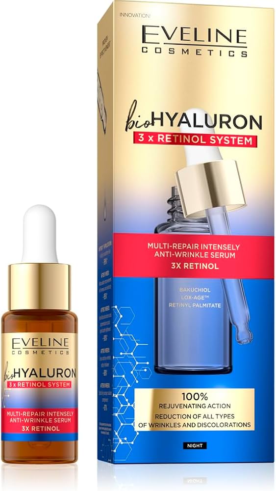 سيروم بيو هايلارون لتجاعيد البشرة Petinol System 3X-Hipoalergiczny 18 Ml
