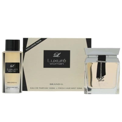 لوكسري عطر للنساء 100 مل + معطر شعر 50 مل