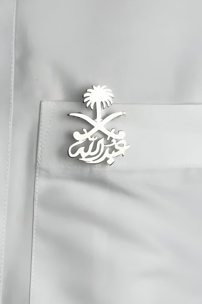 بروش سيفين ونخلة بالاسم
