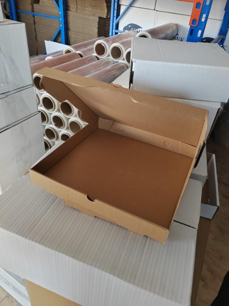 Small Kraft pizza box 24 - 50 pieces