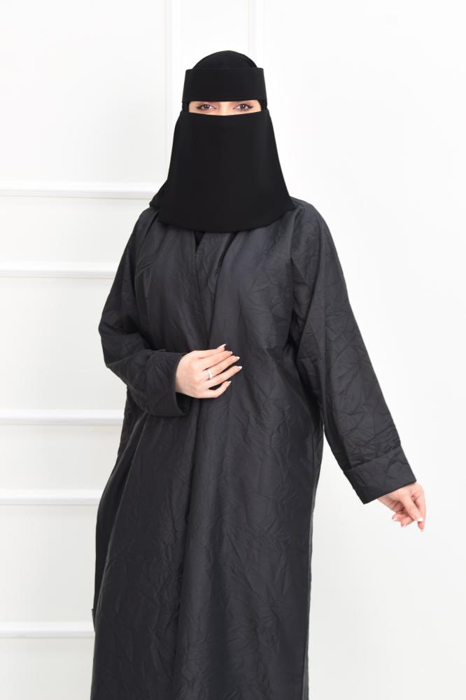 عباية تفنه اسود