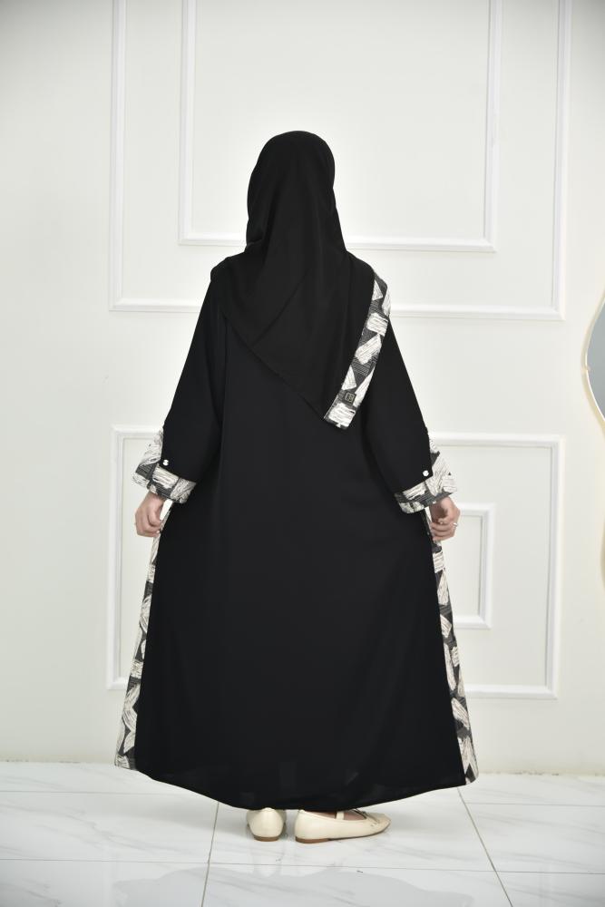 عباية بناتي نواعم بلمسات جاكار هندي