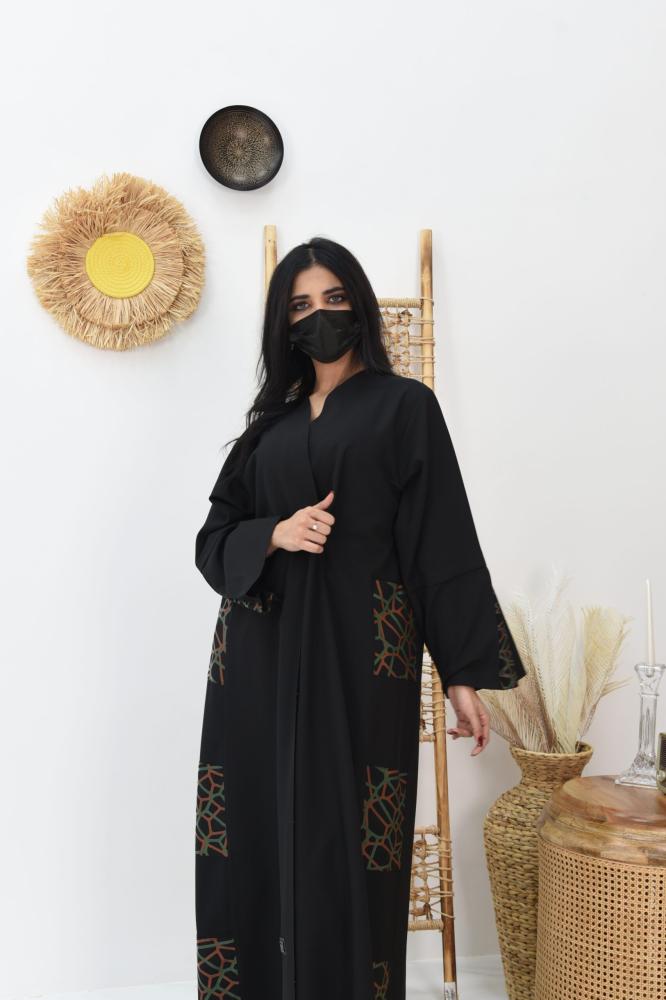 عباية كريب بتفاصيل انيقة