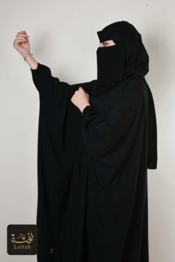 عباية لفتة بشت كم مطاط