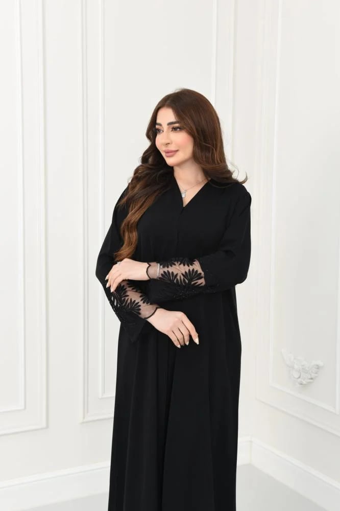 عباية تفصيل مناسبات مطريز دانتيل