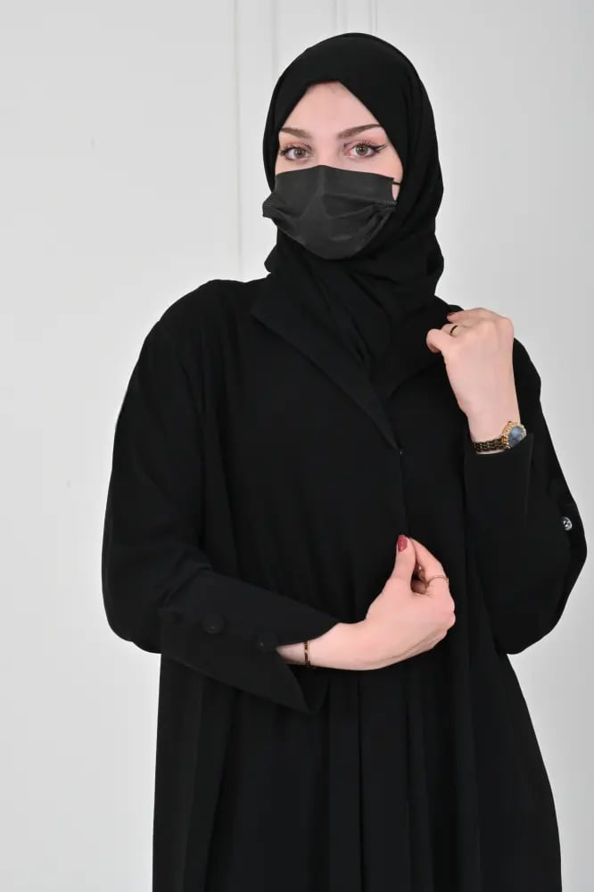 عباية كلوش بكسرة من الخلف