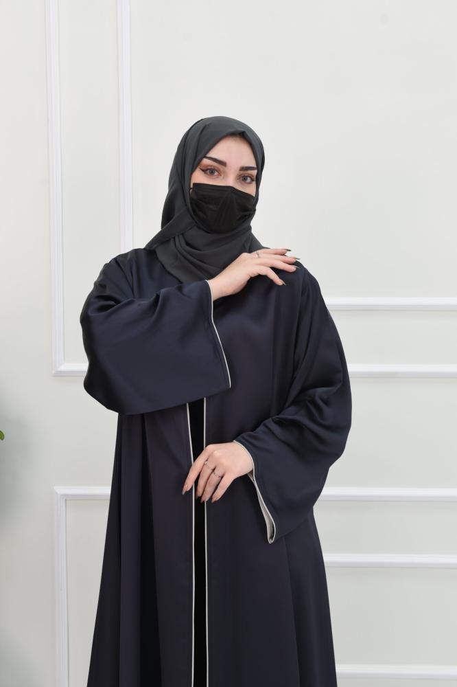 عباية تفتة مزينة بالقيطان