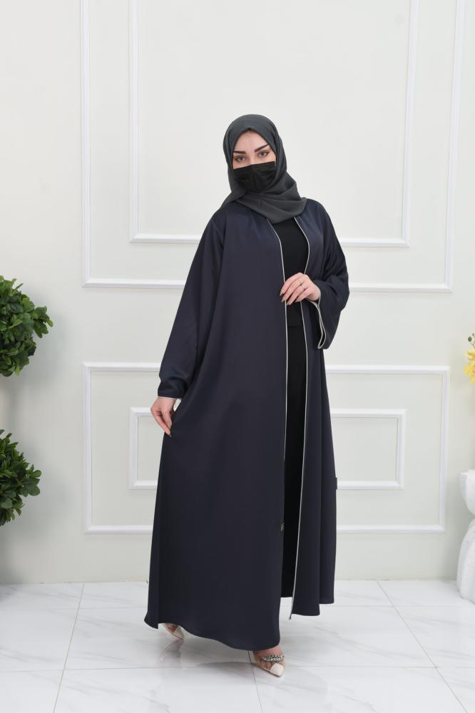 عباية تفتة مزينة بالقيطان