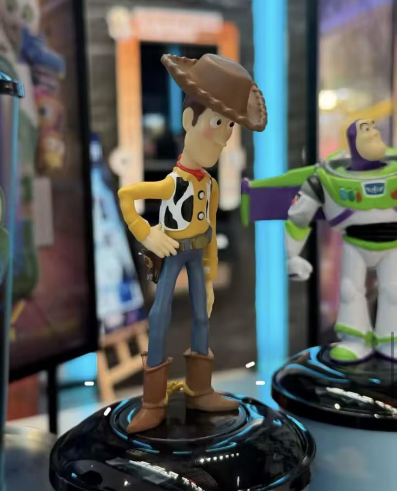 Genuine Toy Story 5 Woody Jessie Buzz Lightyear Topper Cup Alien Lilypad Tin Bucket Exclusive Cinema Memo Collectible Gifts