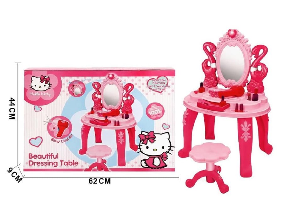 طاولة مع كرسي هيلو كيتي hello kitty