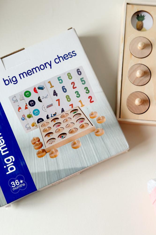 BIG MEMORY CHESS شطرنج الذاكرة للأطفال