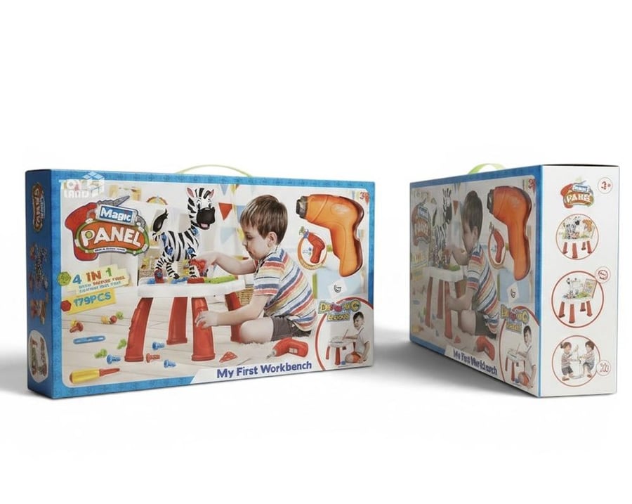 طاولة الألعاب السحرية 4 العاب في لعبة وحدة من Yi MA TOYS