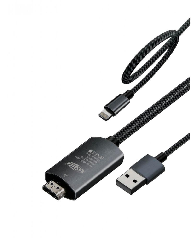 كيبل محول من لايتنينج إلى HDMI (لشاشة التلفزيون)