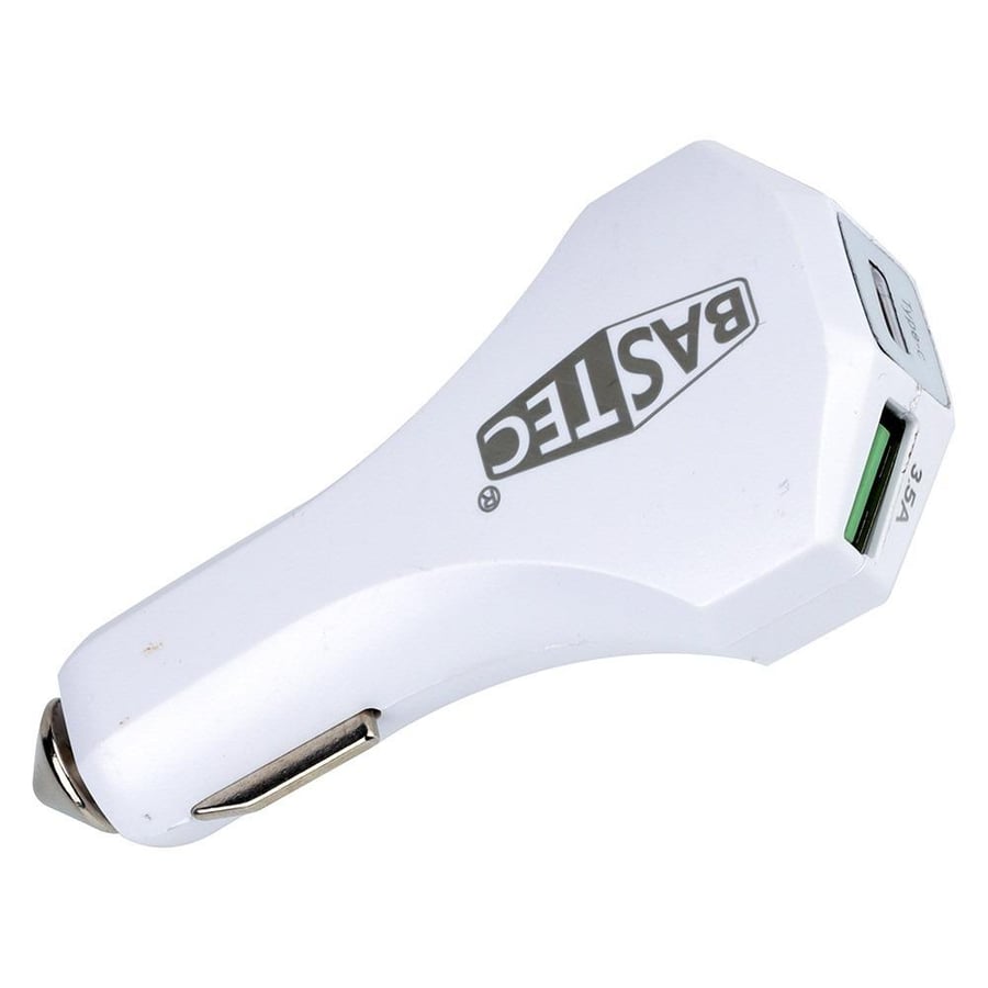 رأس شاحن سيارة سريع (بمنفذين USB و PD)