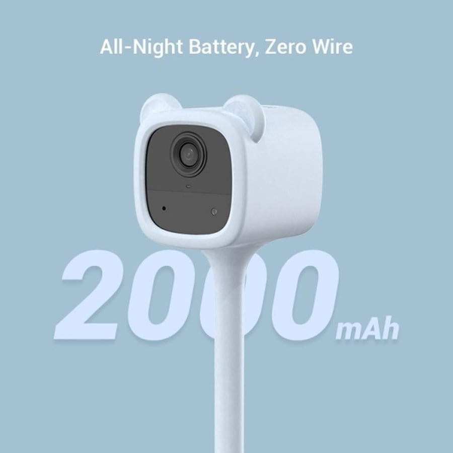كاميرا مراقبة الأطفال EZVIZ BM1 لاسلكية بدقة 1080P – رؤية ليلية ومحادثة ثنائية الاتجاه