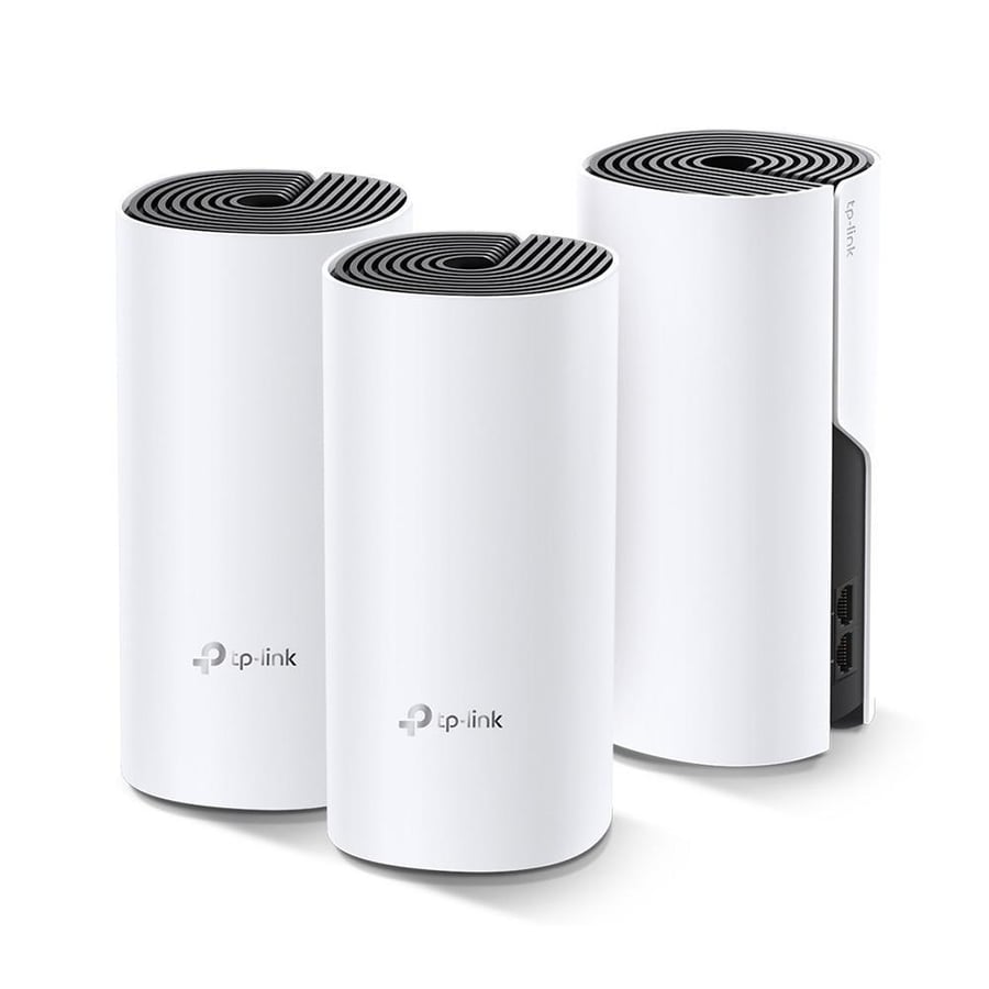 نظام واي فاي كامل TP-Link Deco M4 (3-Pack) Mesh AC1200 تغطية واسعة وسلسة