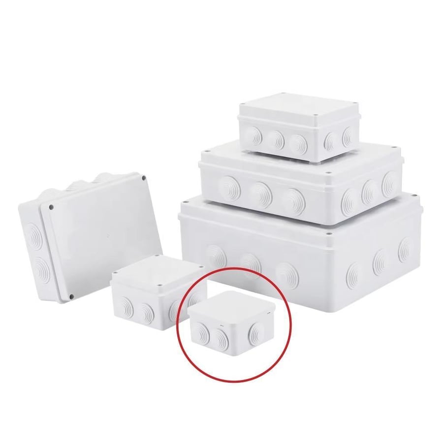 علبة كهربائية PVC مقاس 7×7 سم