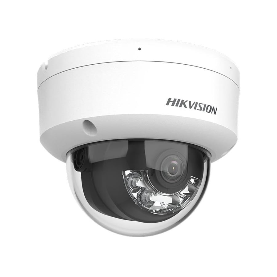 كاميرا مراقبة IP هيكفيجن DS-2CD1183G2-LIU بدقة 8 ميجابكسل مع ميكروفون ورؤية ليلية ملونة