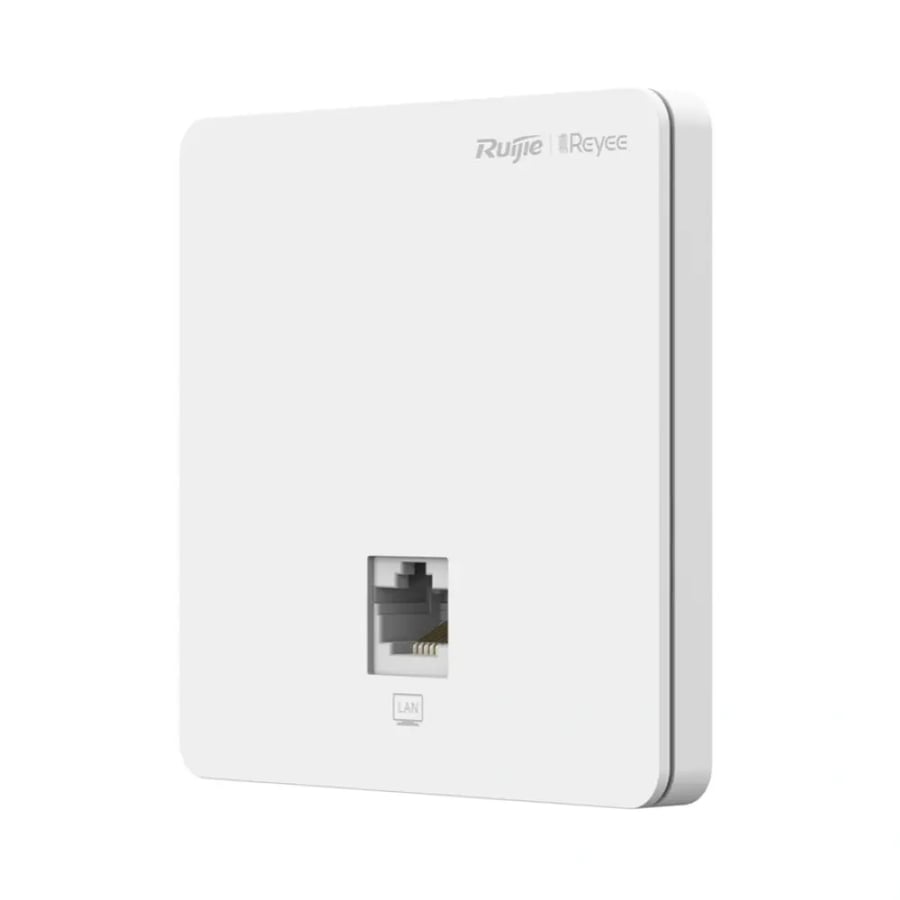 نقطة وصول لاسلكية Ruijie Reyee RG-RAP1200(F) بتقنية Wi-Fi 5 وسرعة 1267 ميجابت/ثانية مثبتة على الحائط