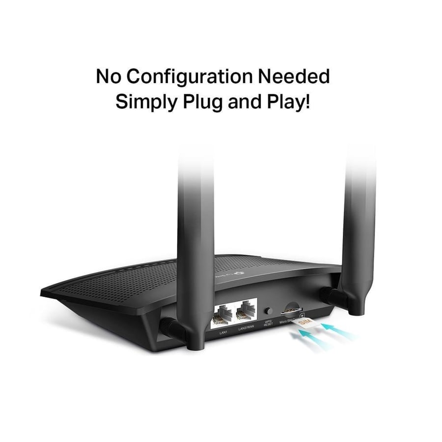 راوتر  تي بي لينك TP-Link TL-MR100 V1 4G LTE – راوتر شريحة SIM