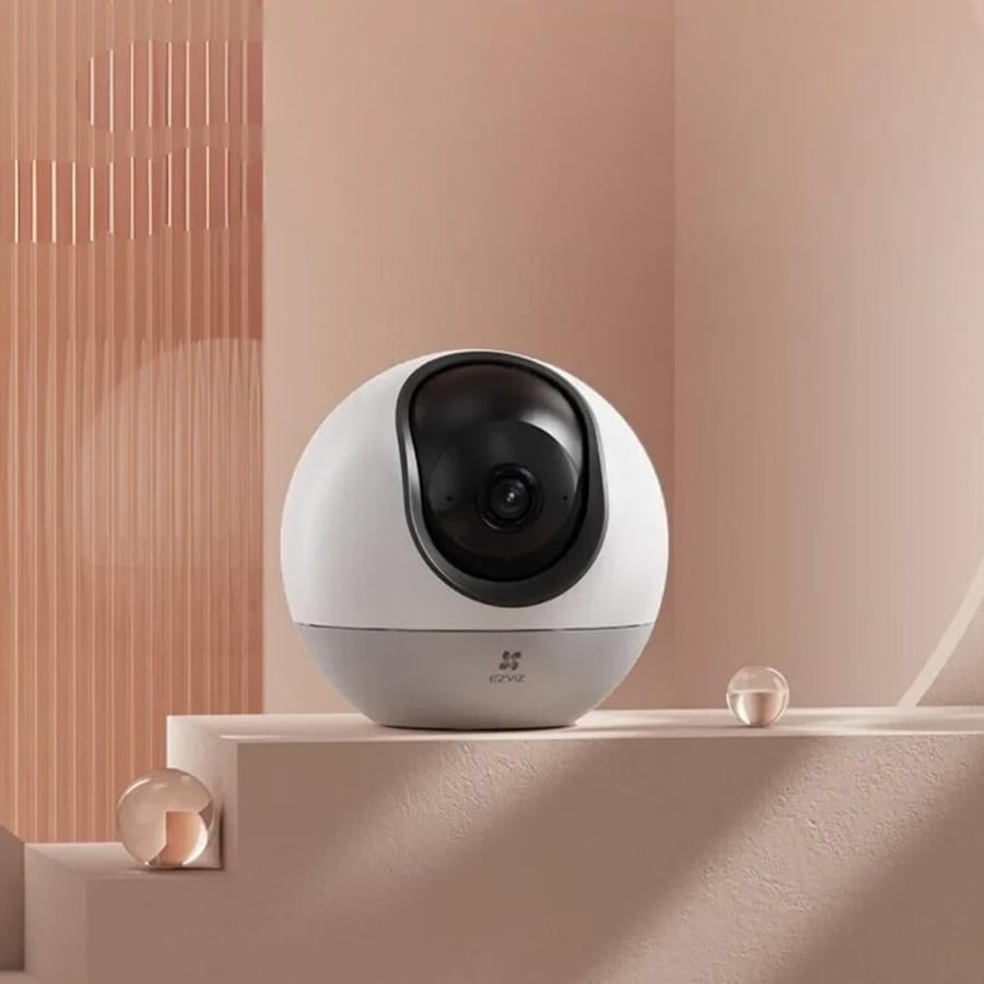 كاميرا EZVIZ H6 3K داخلية للمنزل بدقة 5MP متحركة 360° مع تتبع ذكي