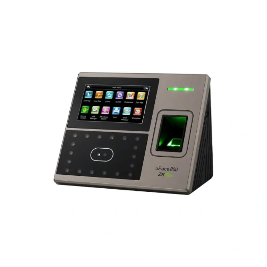 جهاز حضور وانصراف بالبصمة والوجه ZKTeco uFace800