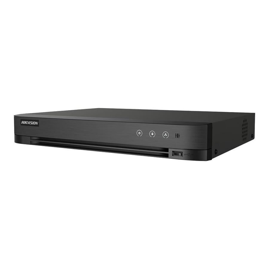 جهاز تسجيل هيكفيجن iDS-7204HQHI-M1/XT 4 قنوات مع دعم AcuSense وكشف ذكي