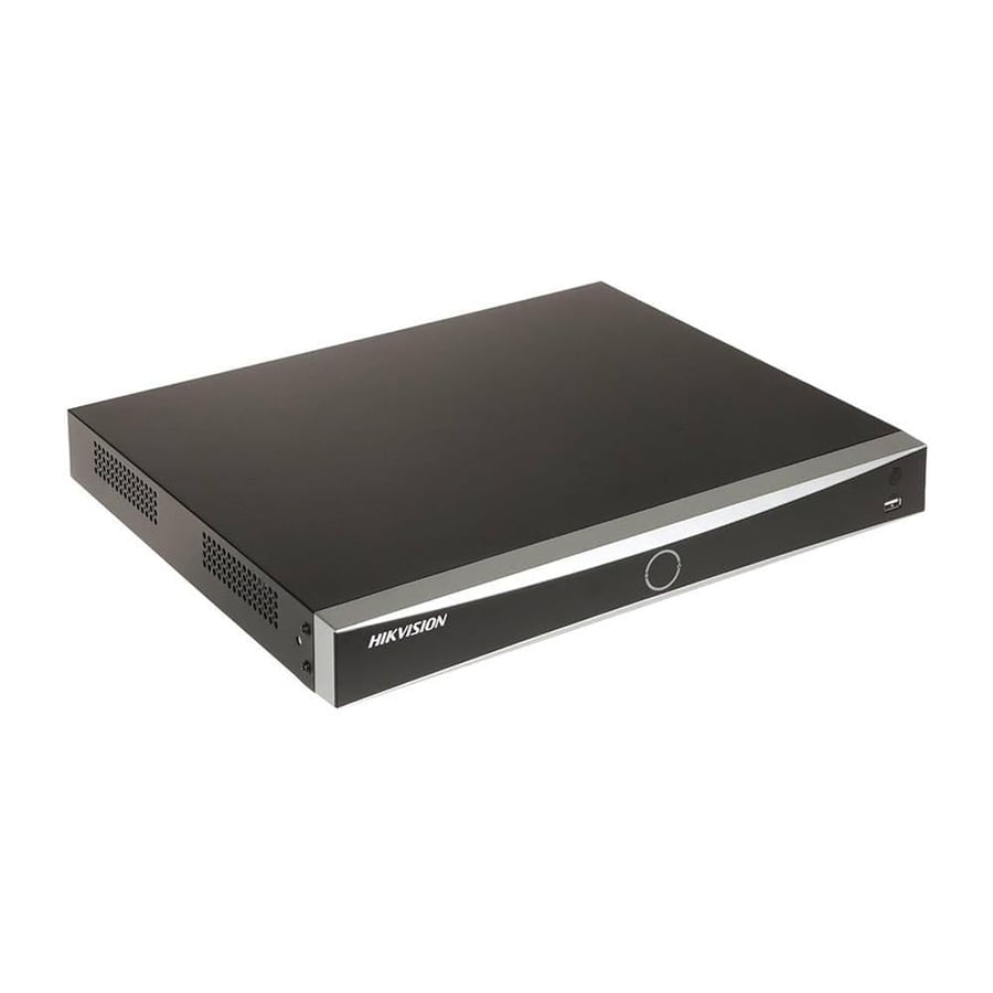 جهاز تسجيل NVR هيكفيجن 8 قنوات مع PoE موديل DS-7608NXI-K2/8P