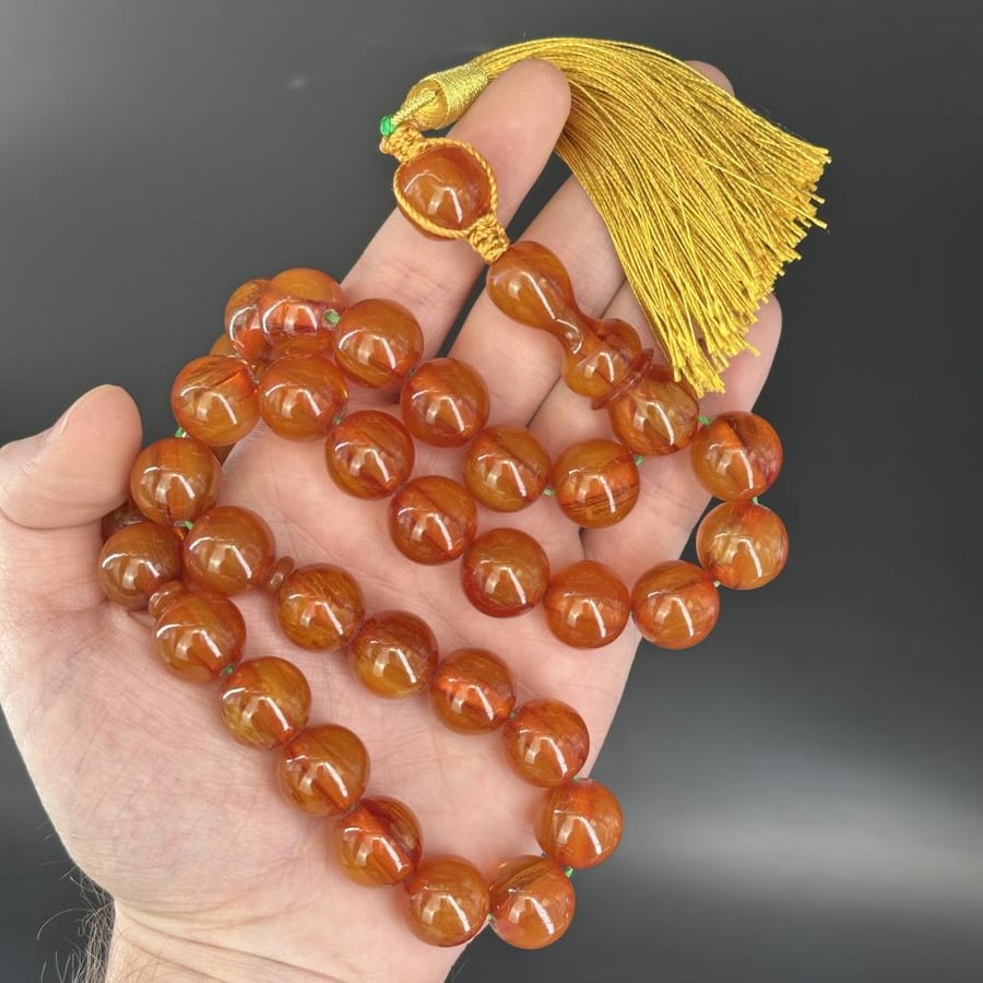 مسباح بكلايت عسلي معتّق