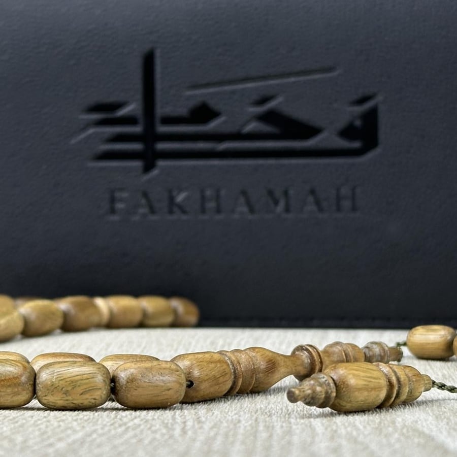 A rosary of fragrant and natural sandalwood