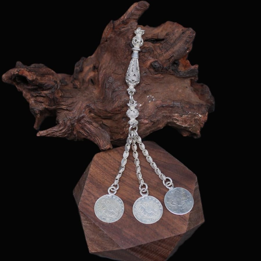 Silver Karkousha resembling antique Ottoman coins