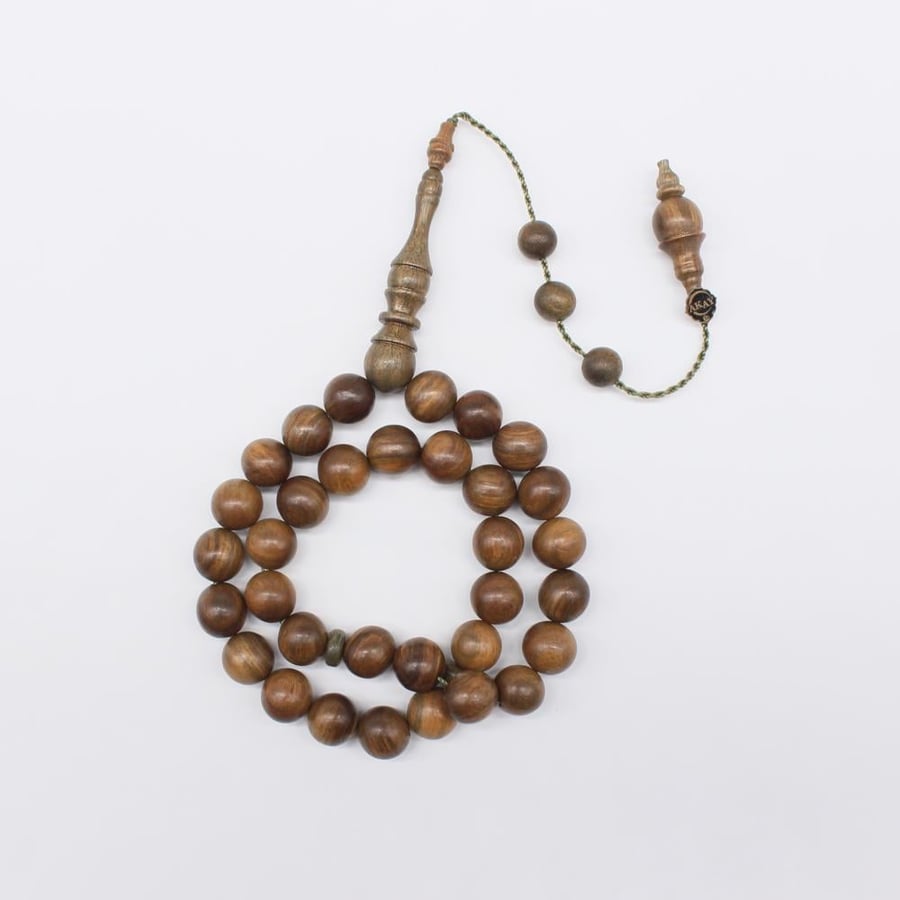 A rosary of fragrant and natural sandalwood