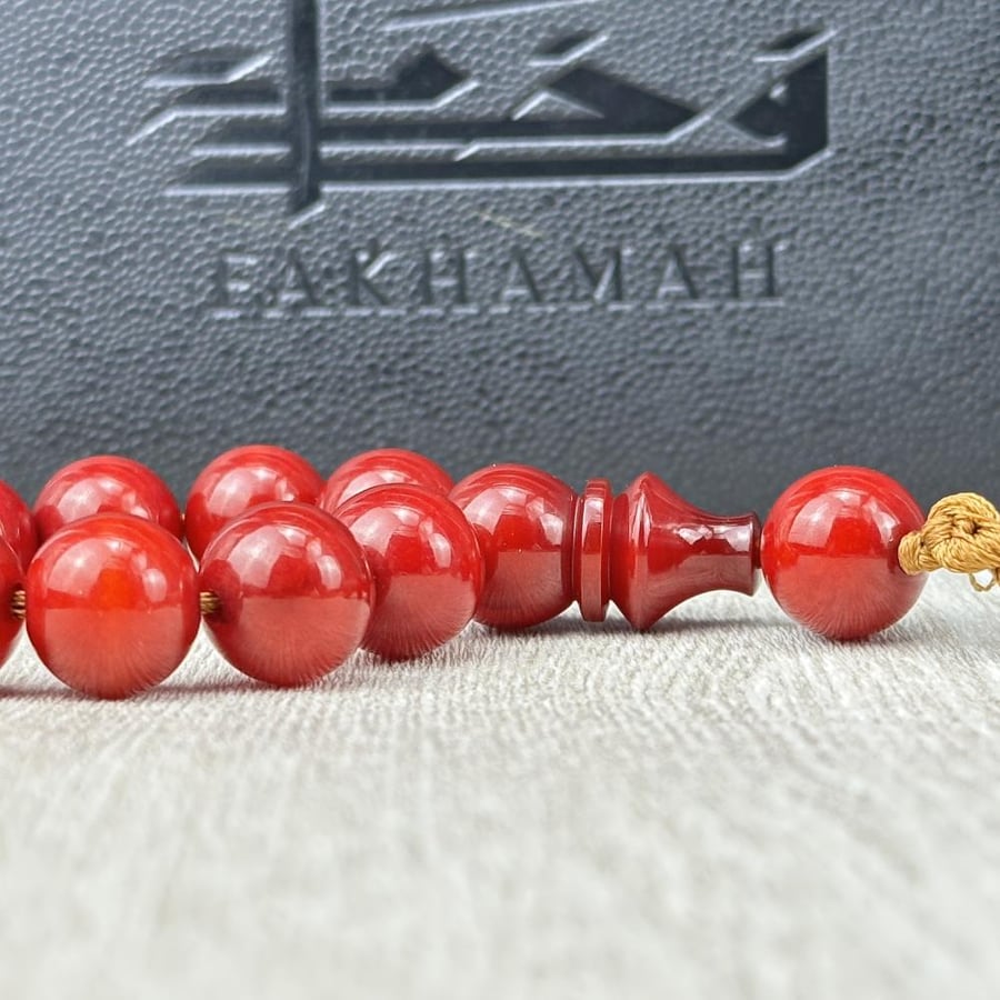 Misk incense prayer bead with large beads