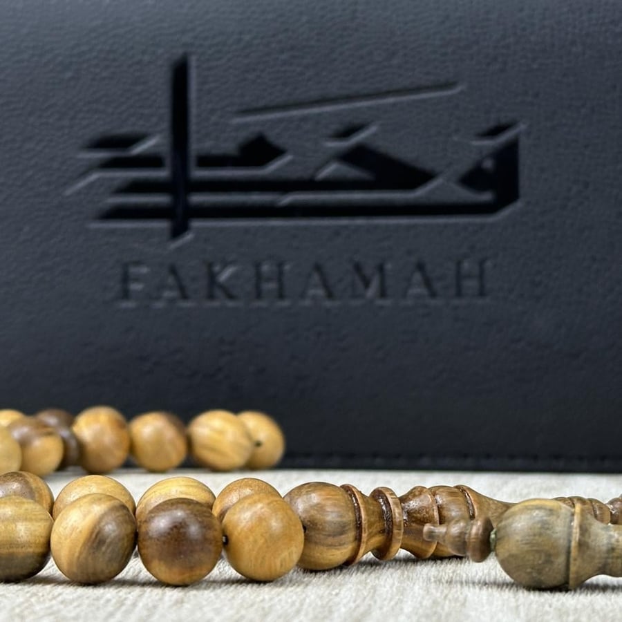 A rosary of fragrant and natural sandalwood