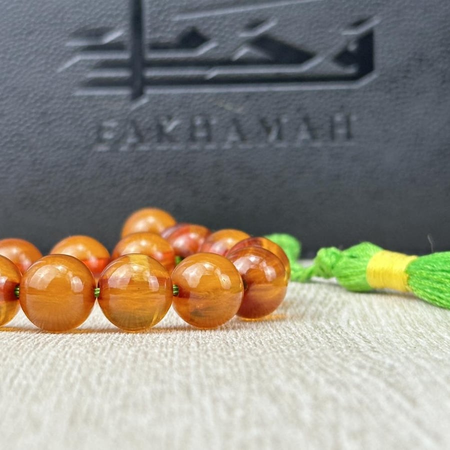 Aromatic honey musk prayer bead