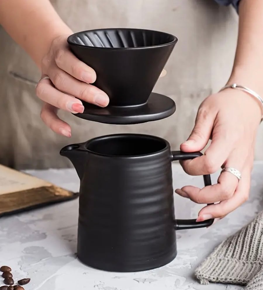 مجموعة فلتر v60 من سيراميك الفاخر