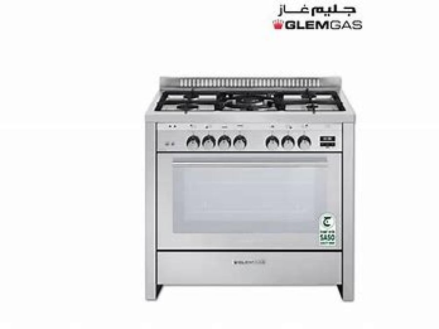 مطبخ جليم غاز (60×100) - 5 شعلات وفرن 112 لتر غاز