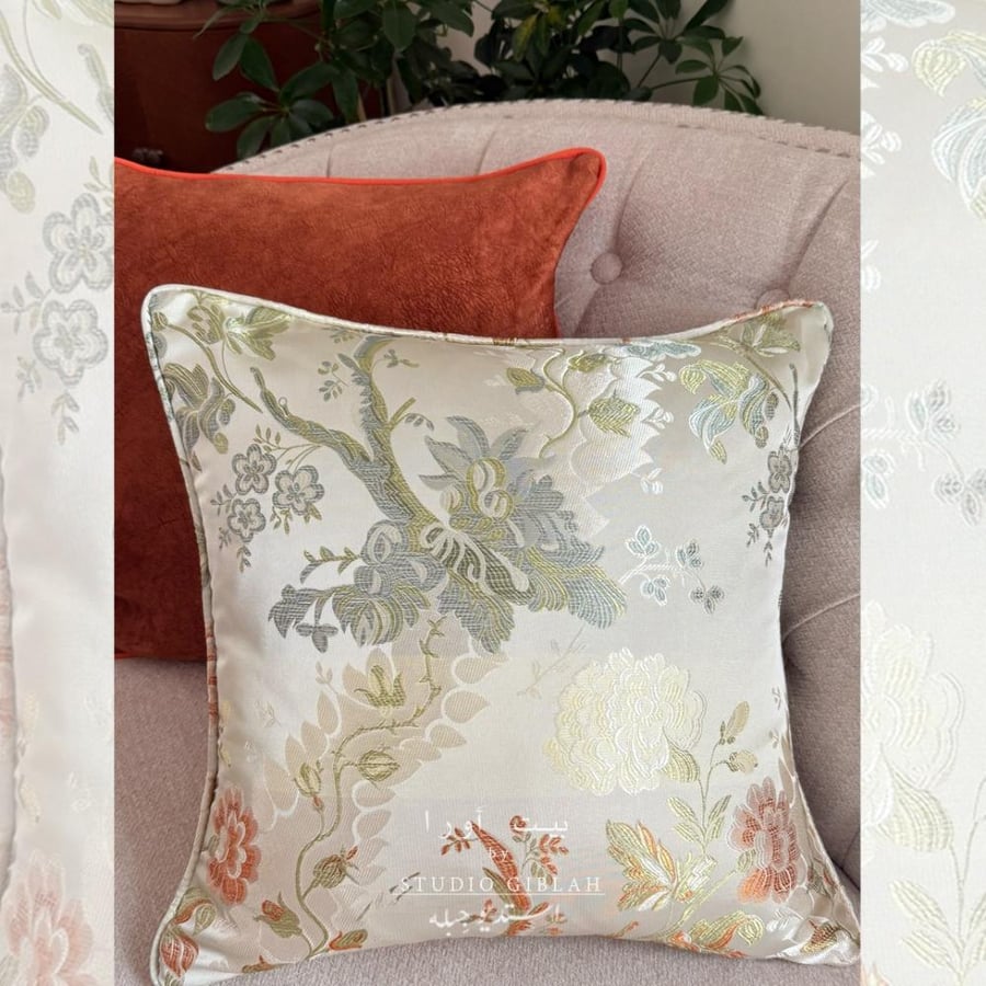 Ivory Garden pillow