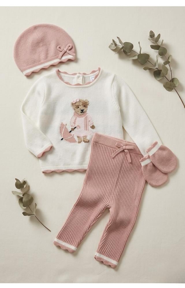 طقم هدايا مواليد فاخر من 4 قطع Rock-A-Bye Baby Boutique