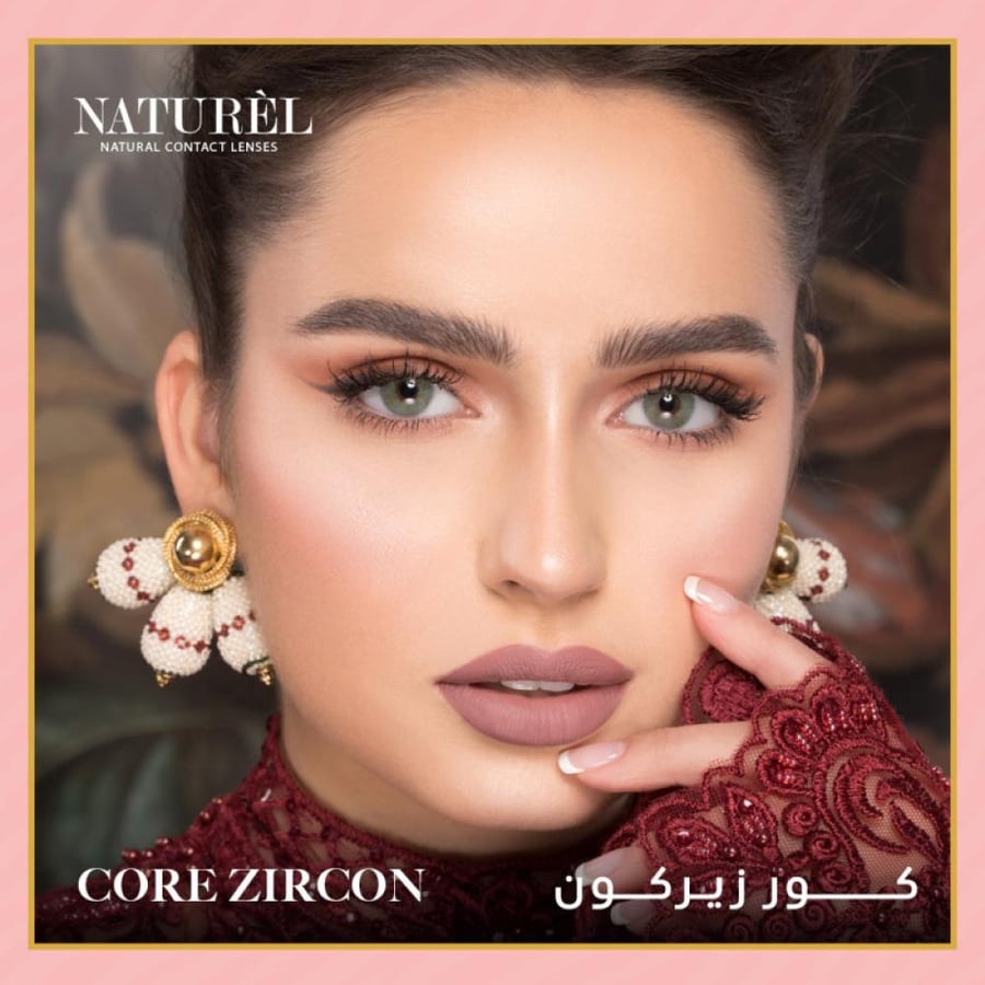 Natural Core Zircon lenses