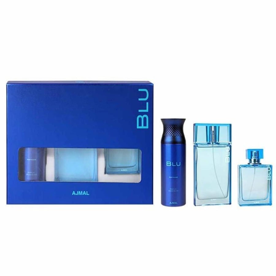 Blue set of the most beautiful
