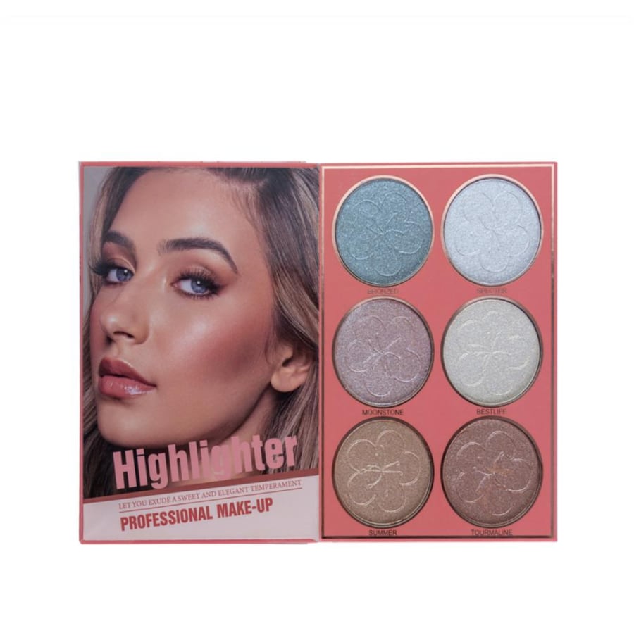 Palette notebook Christian 3 in 1 eyeshadow + lighting + blush CH-K2308