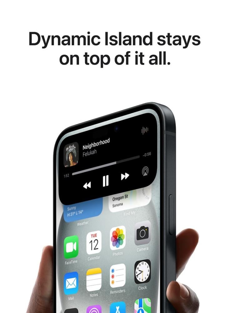 iPhone 15 Plus 5G سعة 128 جيجابايت مستخدم  مضمون